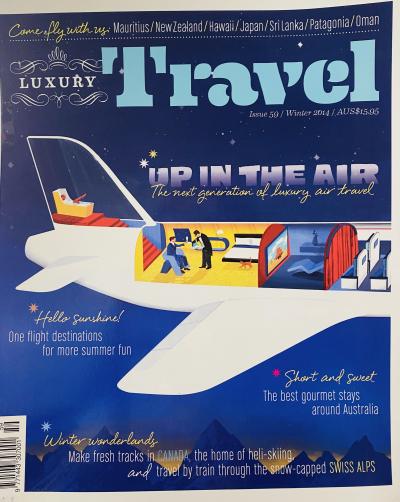 Up in the air with Luxury Travel Magazine 